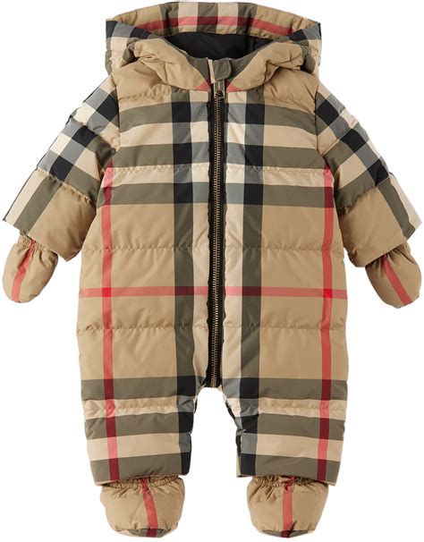 burberry mom and daughter outfits|Burberry snowsuit baby girl.